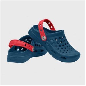 Toddler Joybees Harper Slip-On Apparel Water Shoes Navy Red